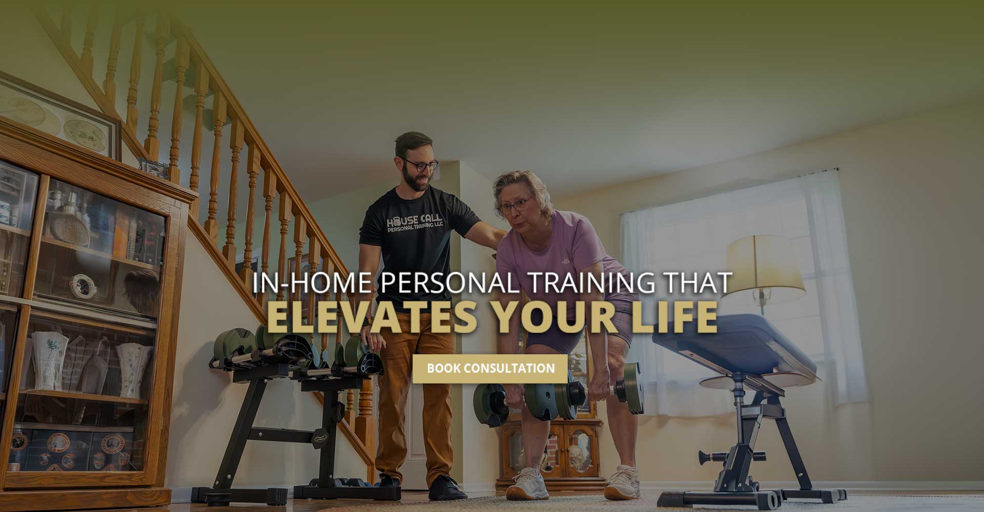 In hour trainer with client
